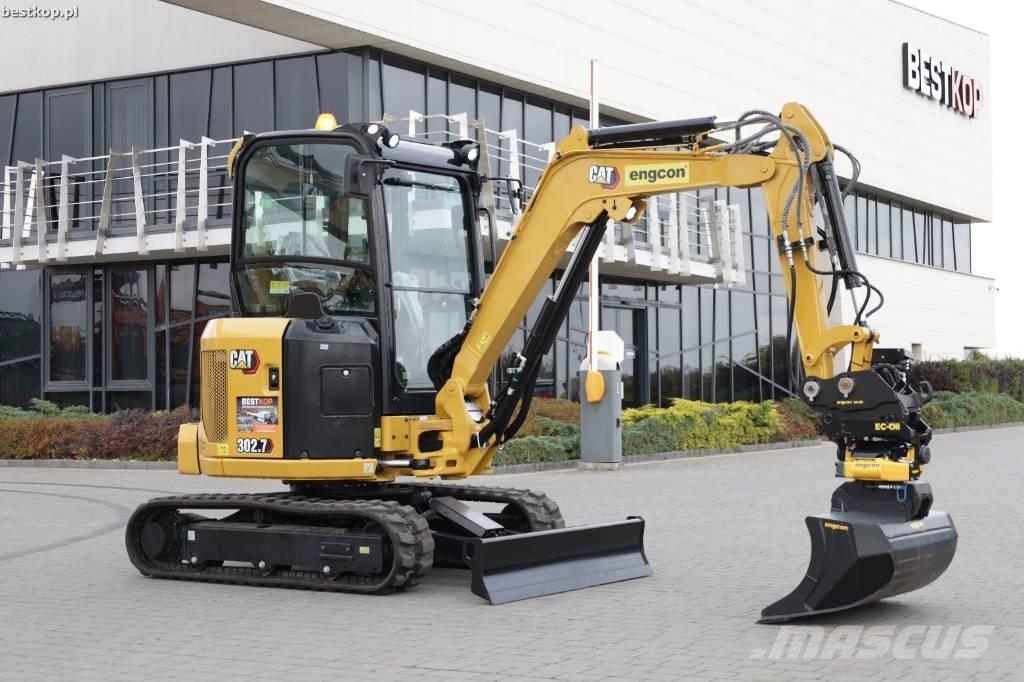 CAT 302.7 CR Minigrävare < 7t