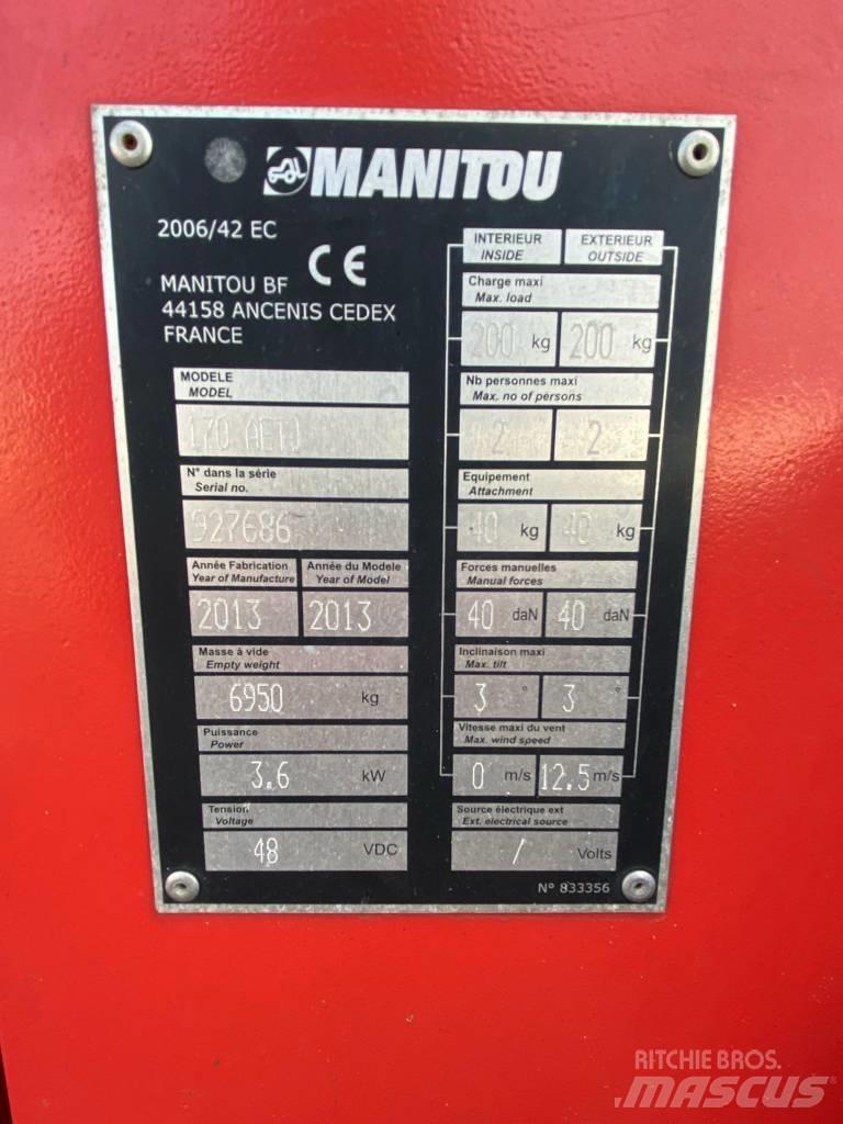 Manitou 170AETJ-L Bomliftar