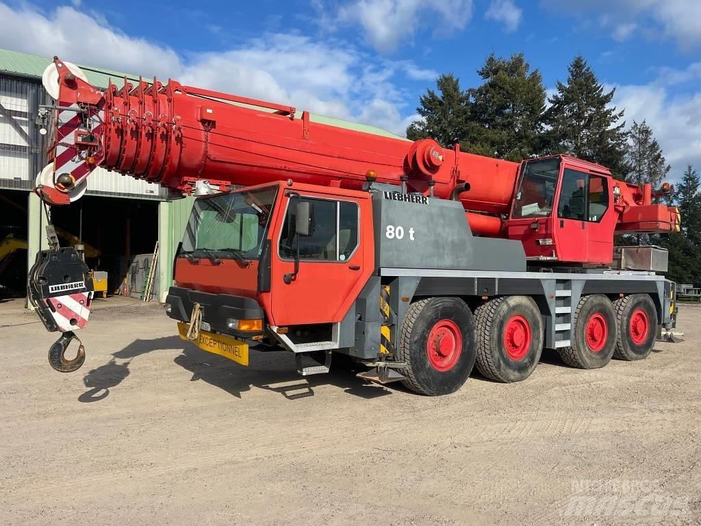 Liebherr LTM 1080-1 Allterrängkranar