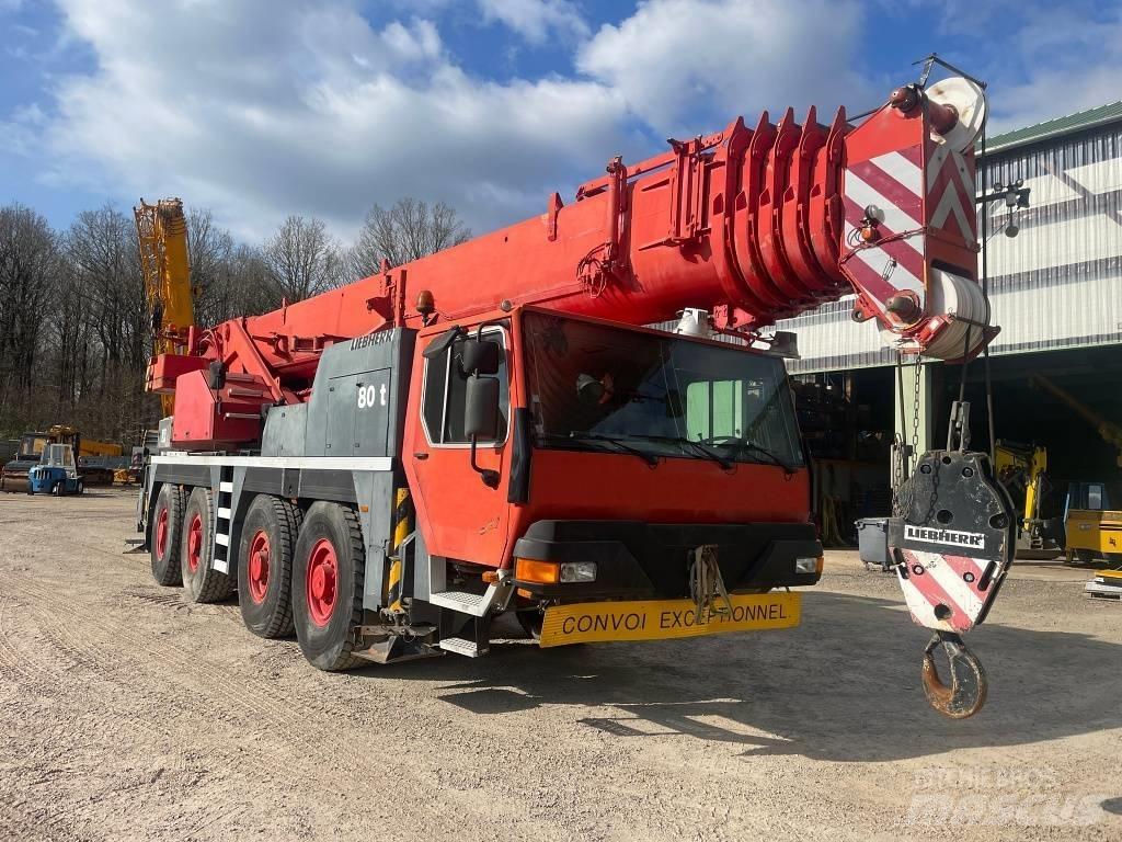 Liebherr LTM 1080-1 Allterrängkranar