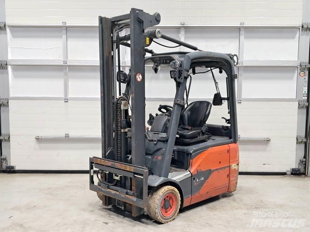 Linde E16-02 Elmotviktstruckar
