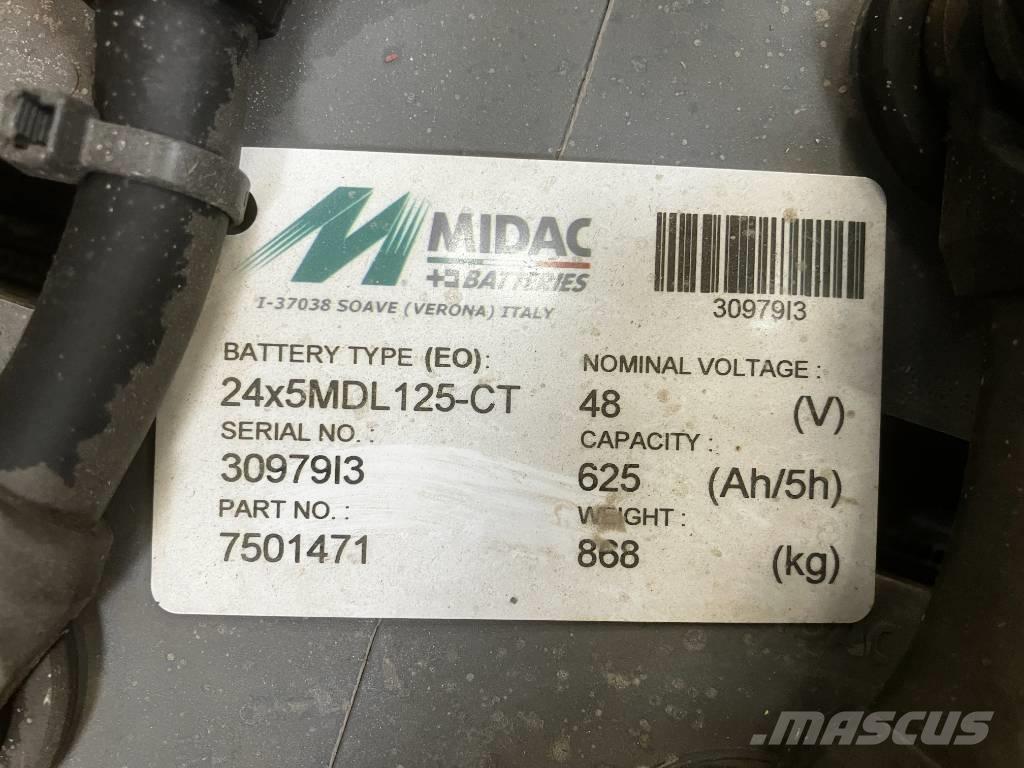 Toyota 8FBEK16T Elmotviktstruckar