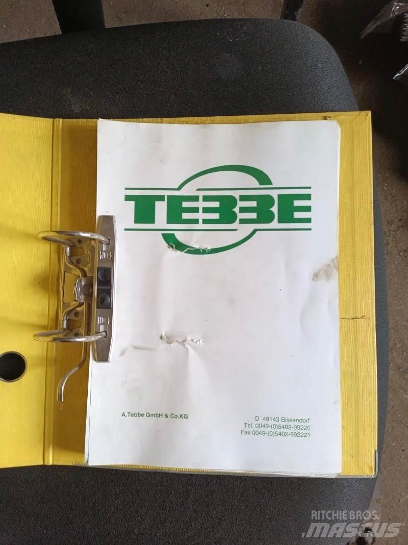 Tebbe HS 180 Fast- och kletgödselspridare