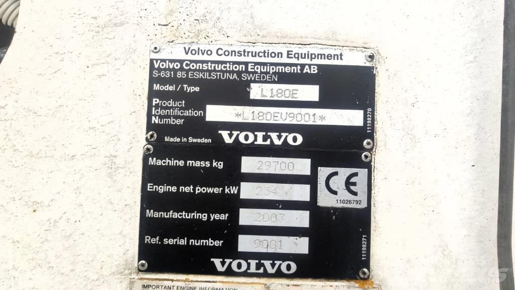 Volvo L 180 E Hjullastare