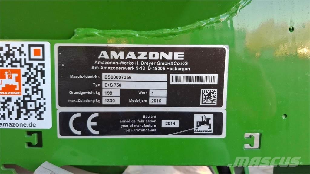 Amazone ES 750 Sand- och saltspridare