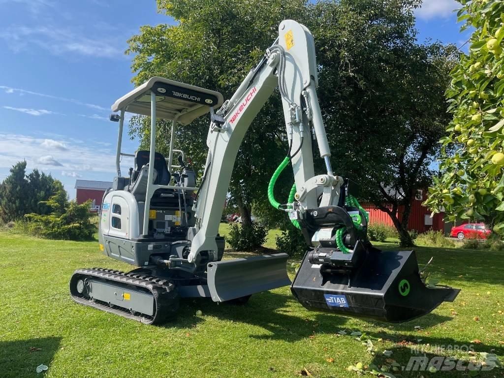 Takeuchi TB 20 E Minigrävare < 7t