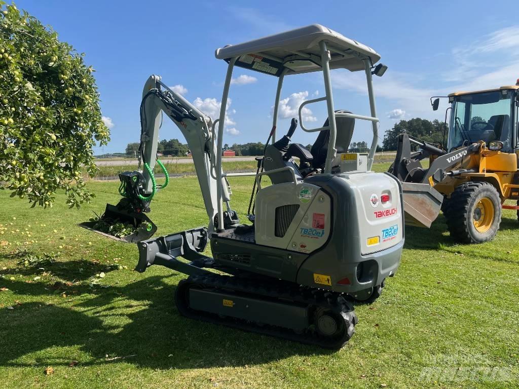 Takeuchi TB 20 E Minigrävare < 7t