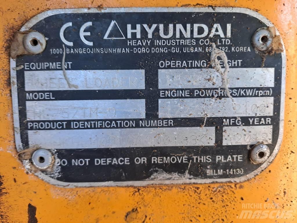 Hyundai HL 757 TM-9 Hjullastare