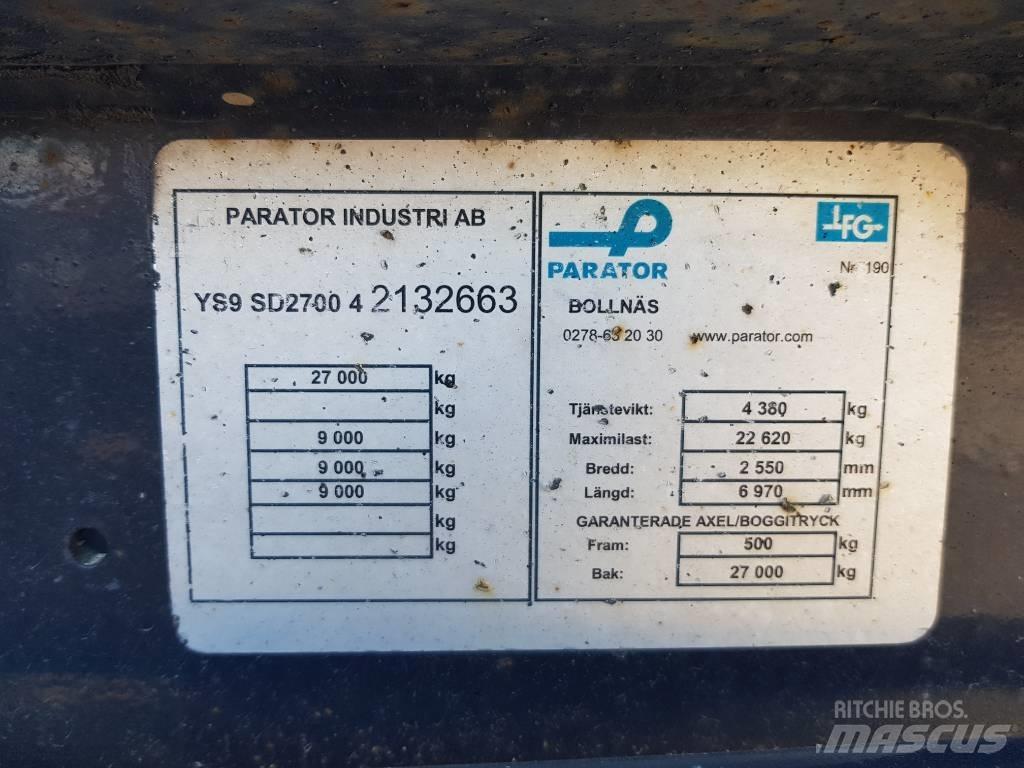 Parator Sd27/24 Övriga släp