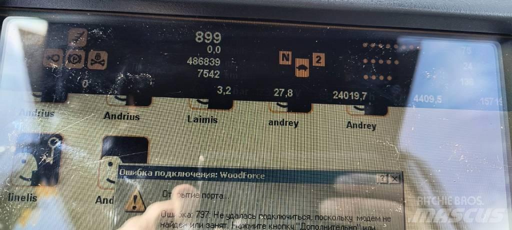 Ponsse Ergo 6W Skördare