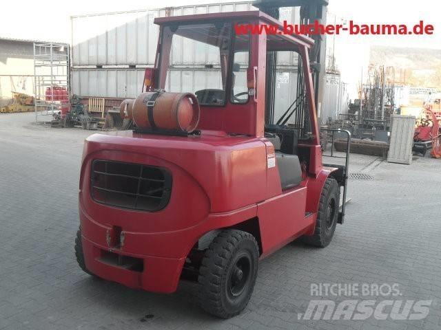 Mitsubishi GP50K Gasolmotviktstruckar