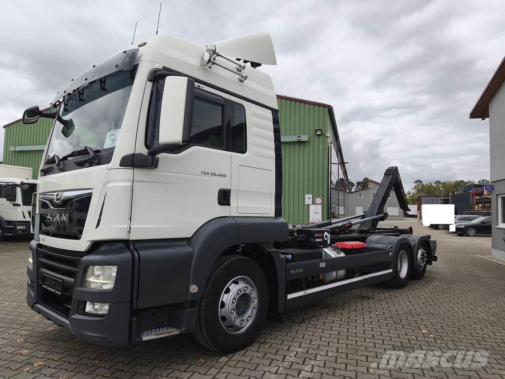 MAN TGS 26.460 Lastväxlare/Krokbilar