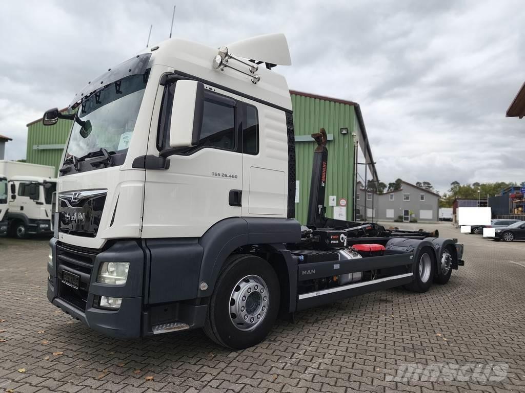 MAN TGS 26.460 Lastväxlare/Krokbilar