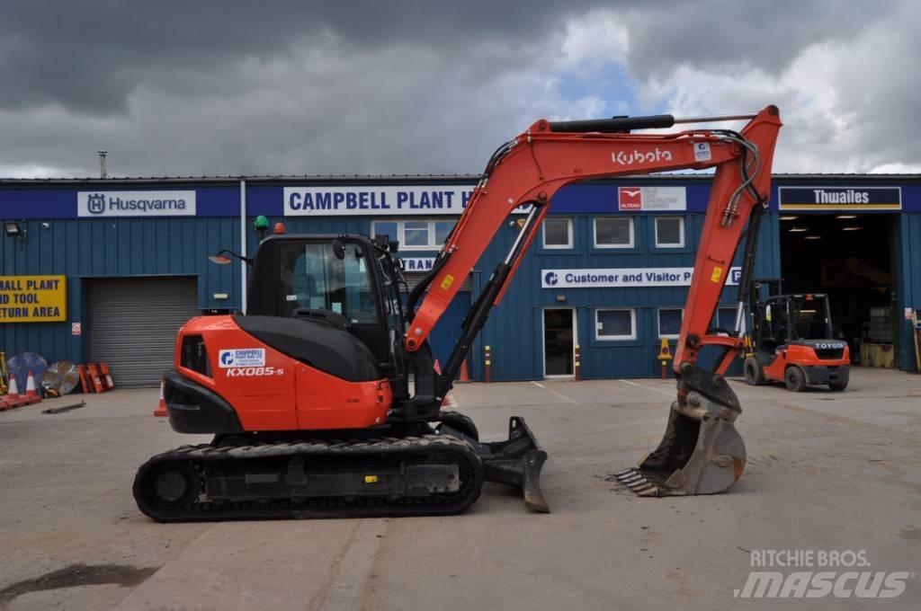 Kubota KX 085-5 Minigrävare < 7t