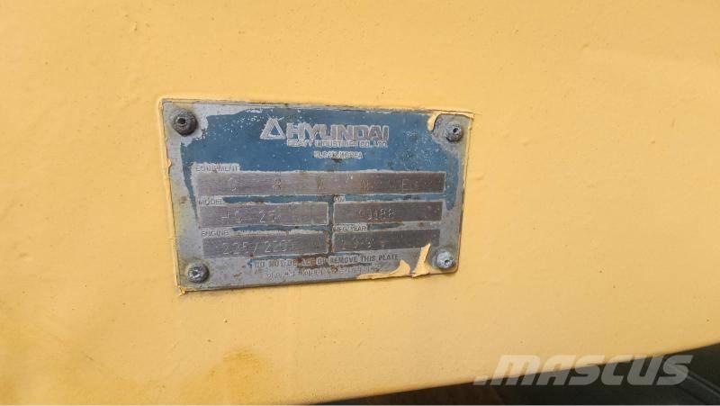 Hyundai HC 25 Bangående Kranar