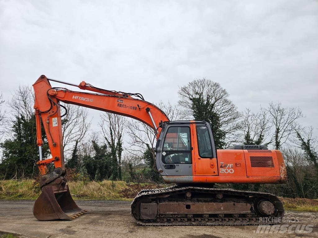 Hitachi ZX 200-1 A/C Bandgrävare