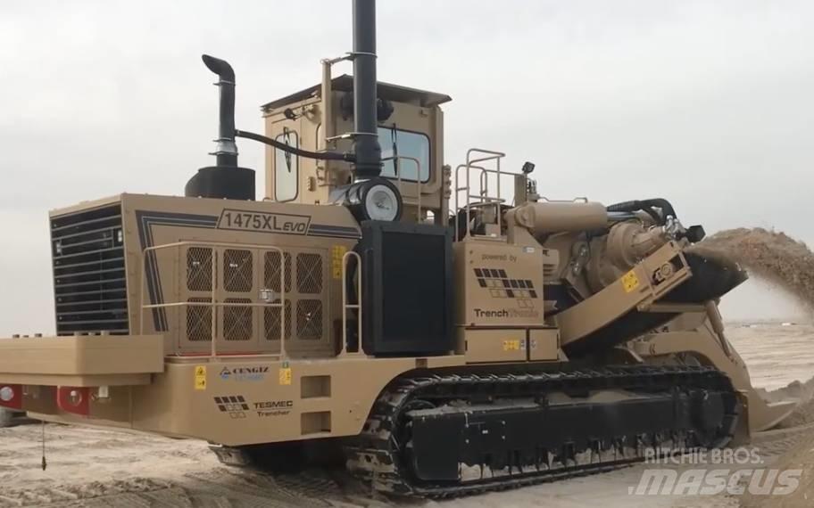 Tesmec T1475XL Bergs- och betongsågar