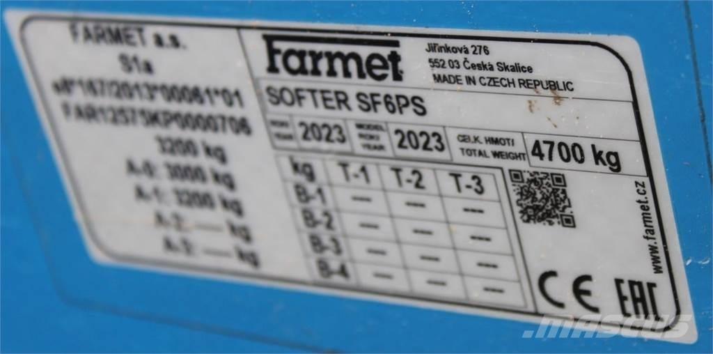 Farmet Softer 6 PS Tallriksredskap