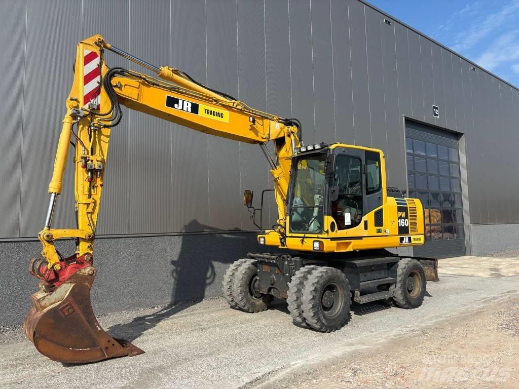 Komatsu PW 160 Hjulgrävare