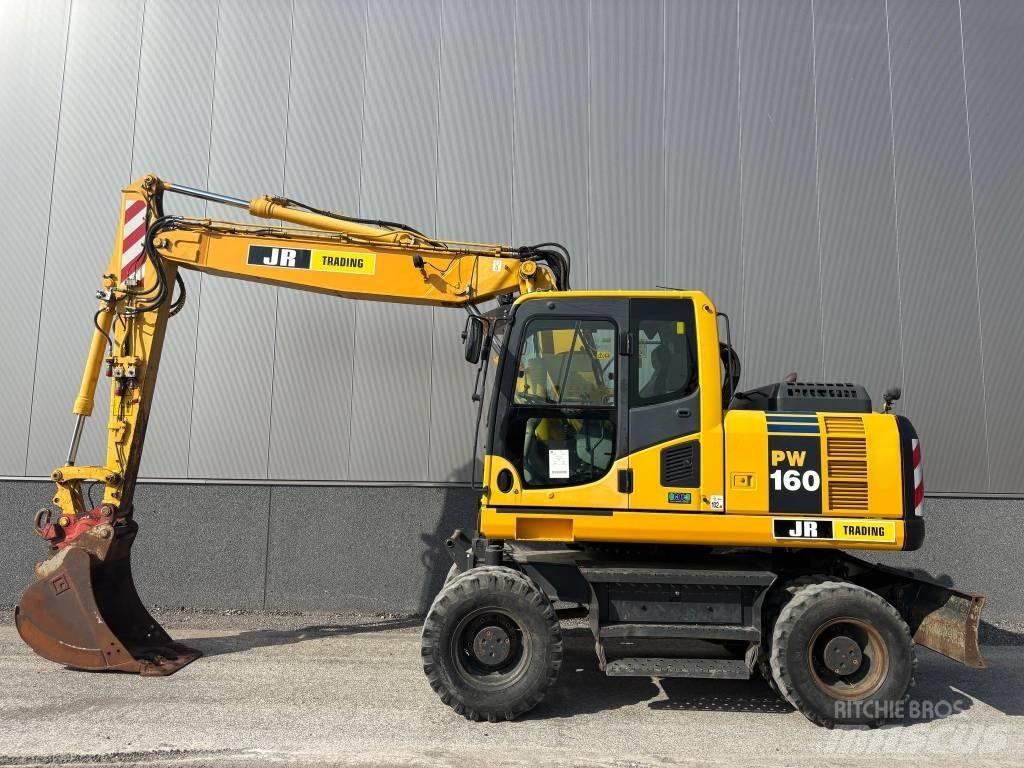 Komatsu PW 160 Hjulgrävare