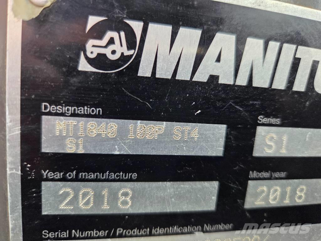 Manitou MT 1840 Teleskoplastare