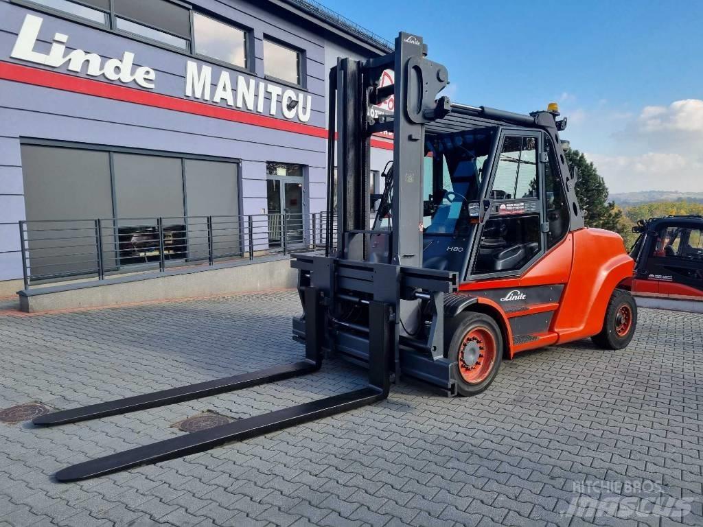 Linde H80T 1100 Gasolmotviktstruckar