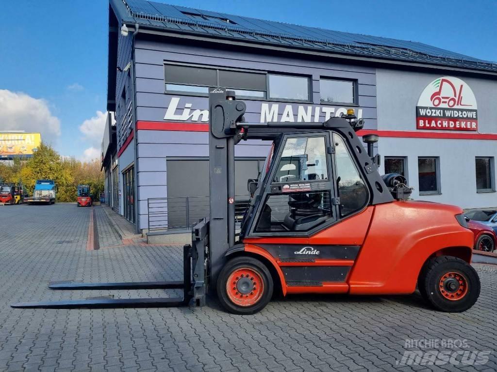 Linde H80T 1100 Gasolmotviktstruckar
