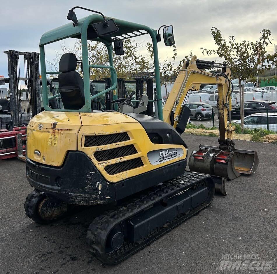 Yanmar SV 26 Minigrävare < 7t