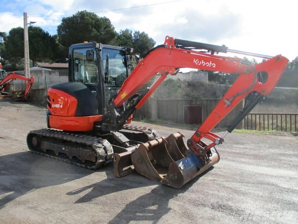 Kubota U 48-4 Minigrävare < 7t