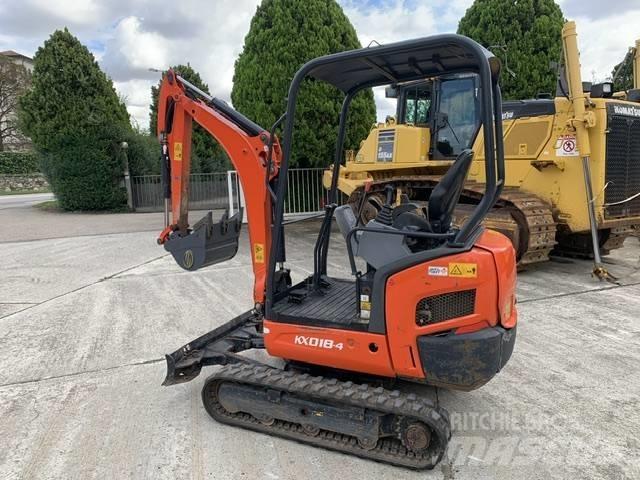 Kubota KX 018-4 Minigrävare < 7t