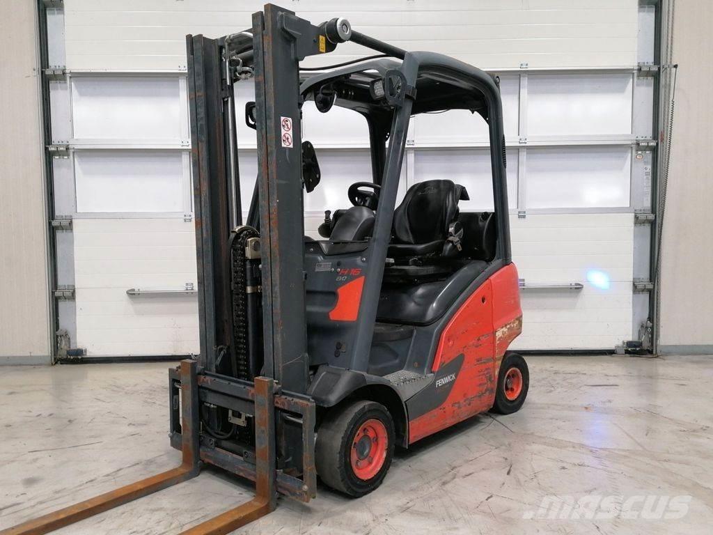 Linde H16T-01 Gasolmotviktstruckar