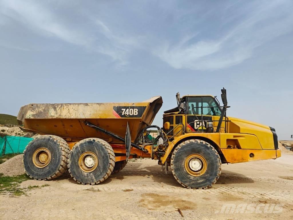 CAT FOR PARTS 740B Midjestyrd dumper