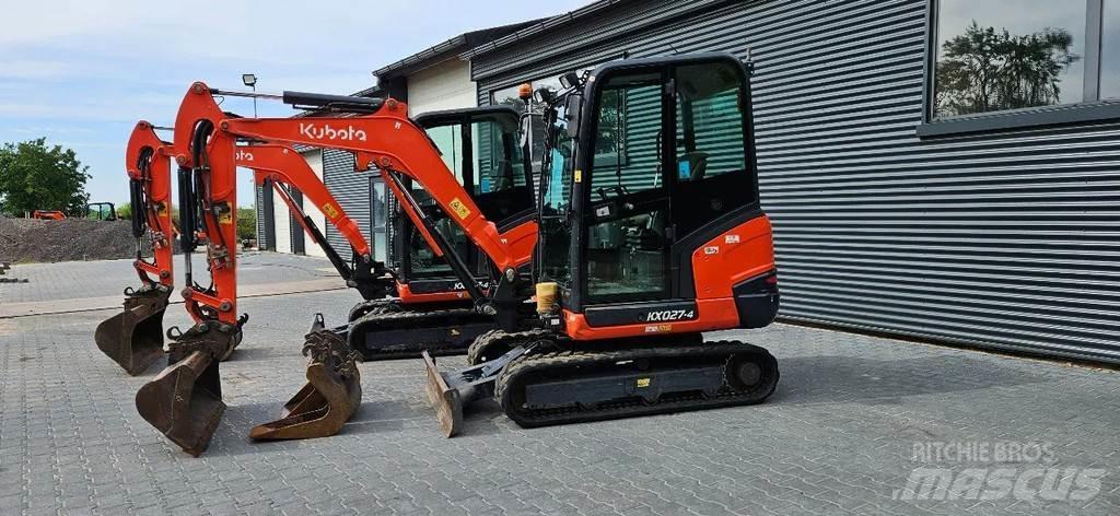 Kubota KX027-4 Minigrävare < 7t