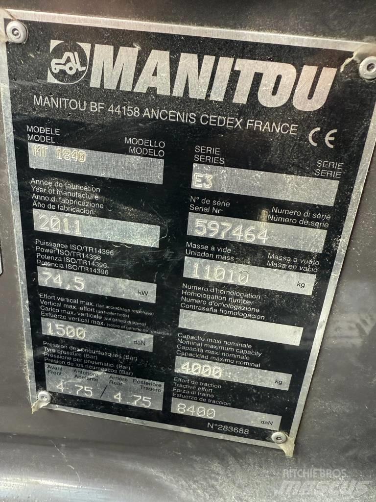 Manitou MT 1840 Teleskoplastare