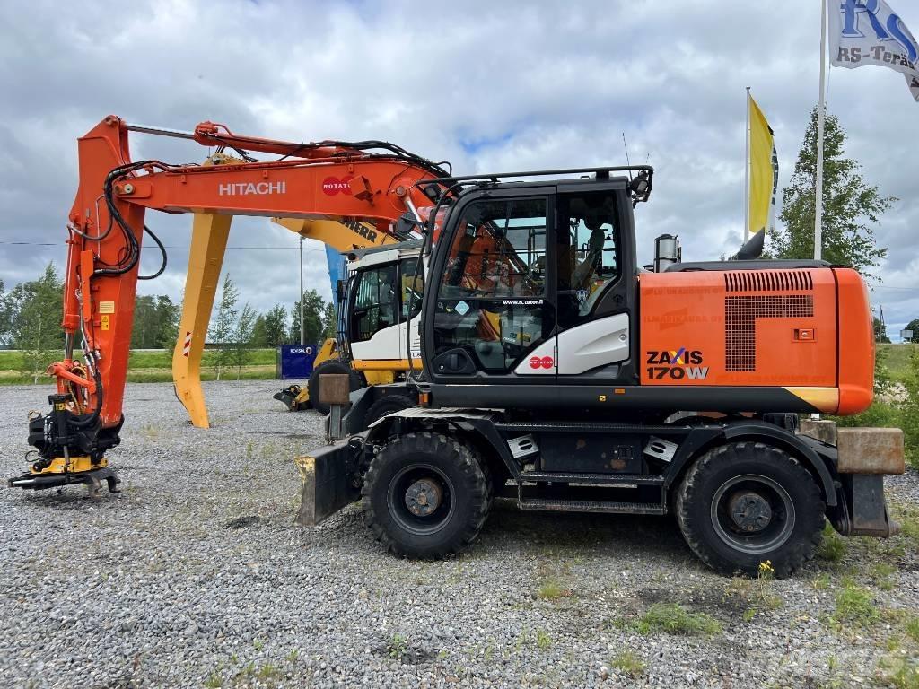 Hitachi ZX 170W-5B Hjulgrävare