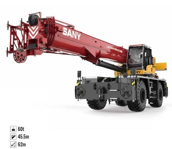 Sany SRE600 Terrängkranar (Grov terräng)