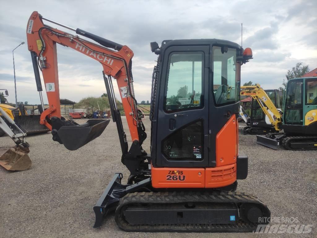 Hitachi ZX 26 U-6 Minigrävare < 7t