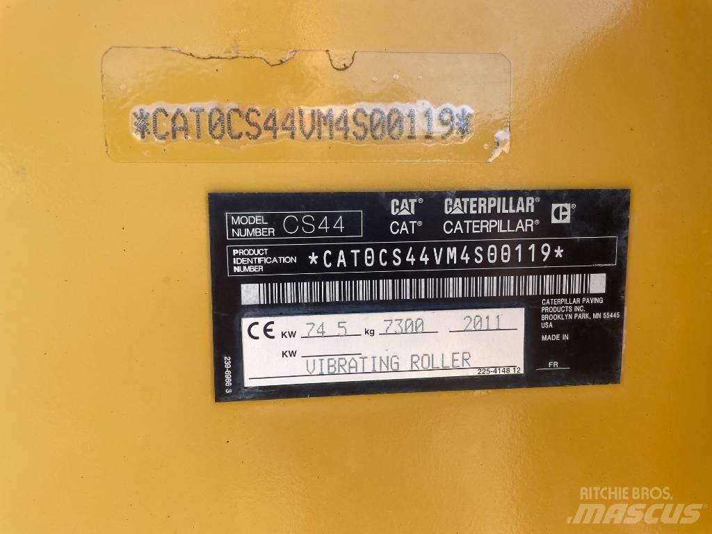 CAT CS44 Envalsvältar