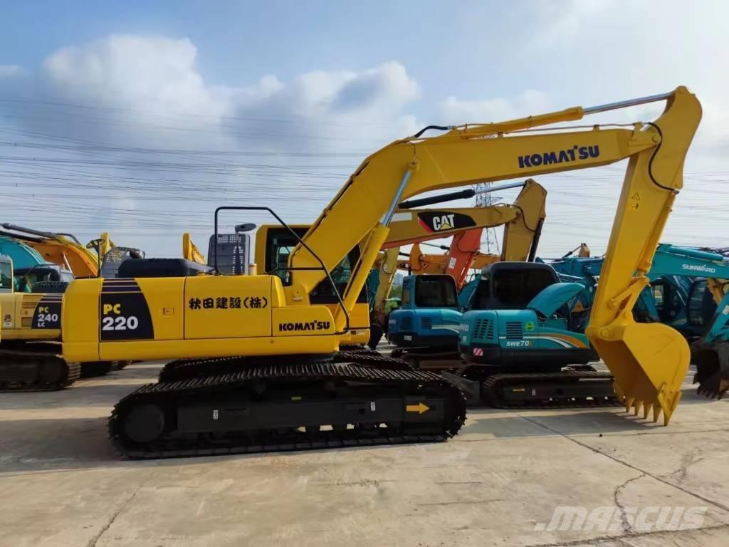 Komatsu PC 220 Bandgrävare