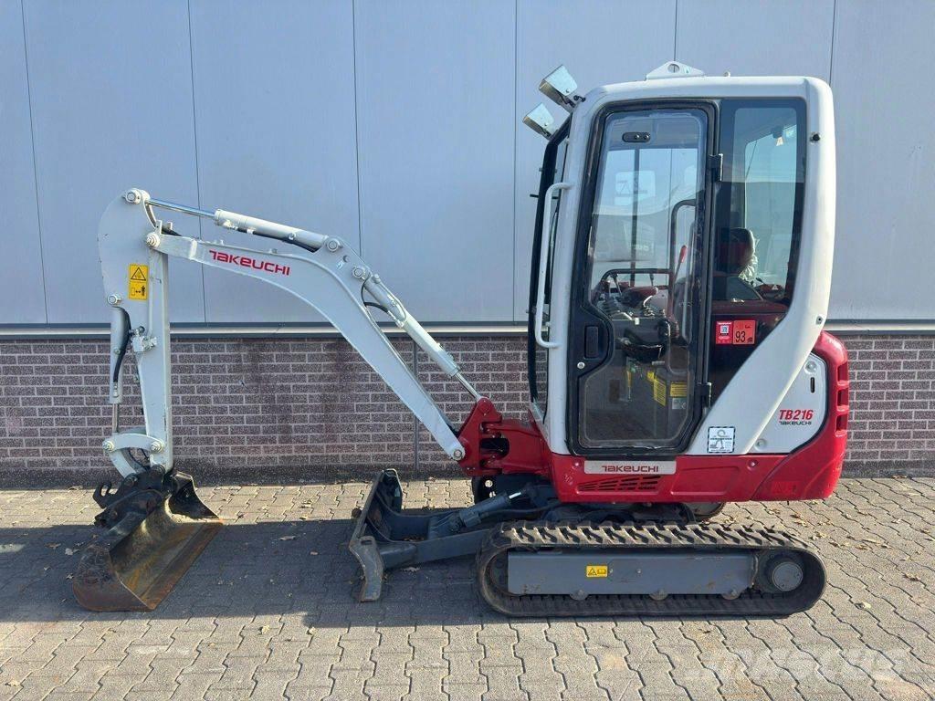 Takeuchi TB216 Minigrävare < 7t