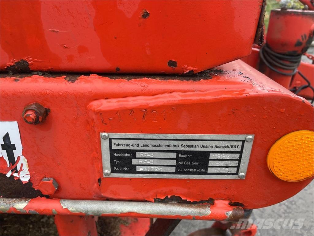 Unsinn RF-8 Avlastarbord, fläktar och elevatorer