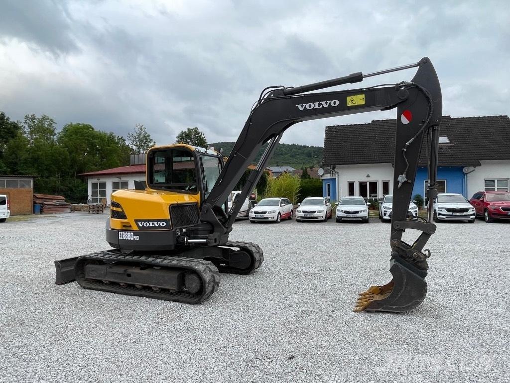 Volvo ECR88D Midigrävmaskiner 7t - 12t