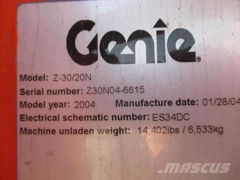 Genie Z 30/20 N Bomliftar