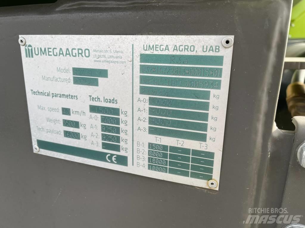 Umega SPC18 Tippvagnar