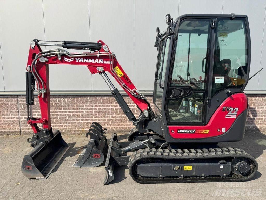Yanmar SV22 Minigrävare < 7t