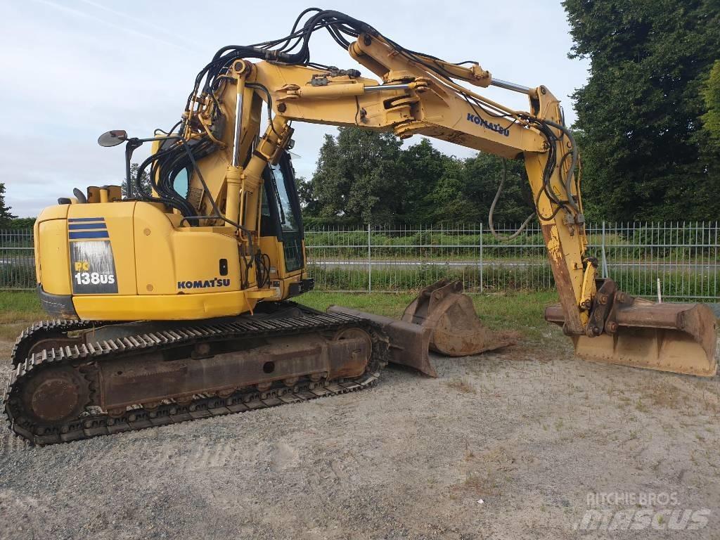 Komatsu PC138US-8 Bandgrävare
