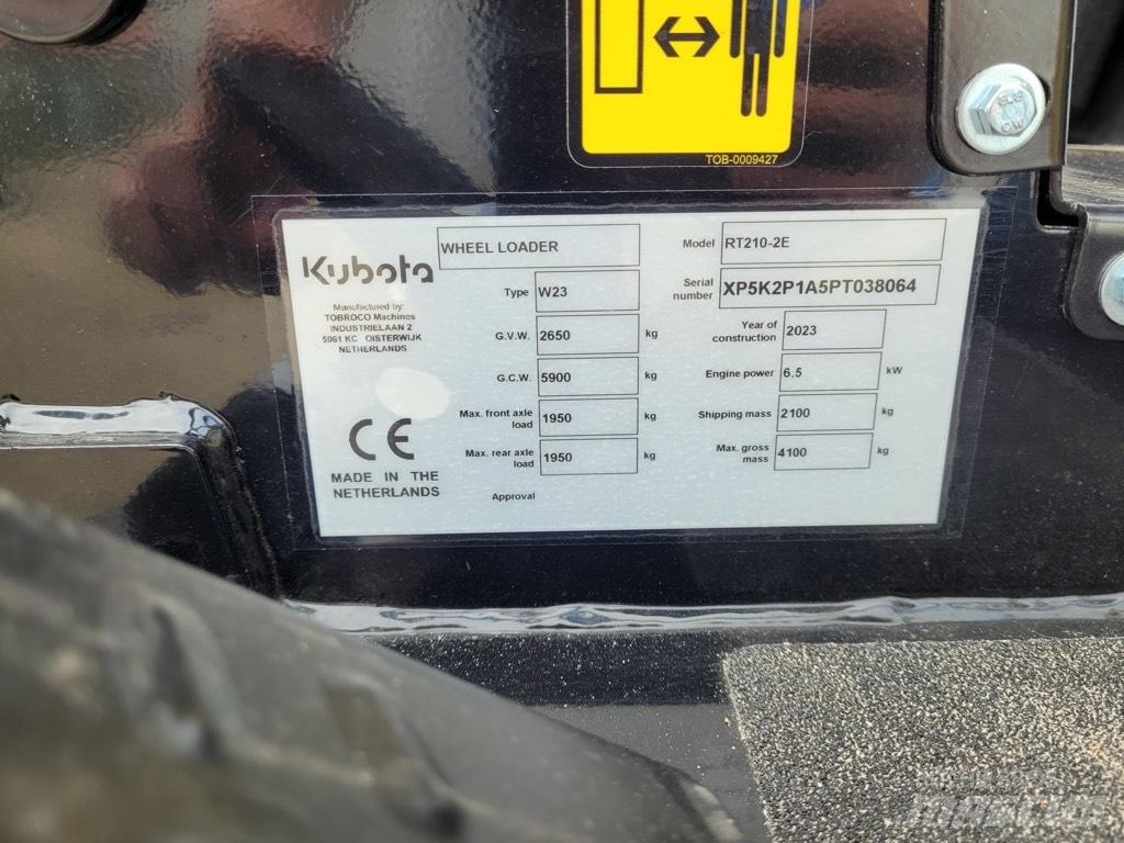 Kubota RT210-2E Hjullastare