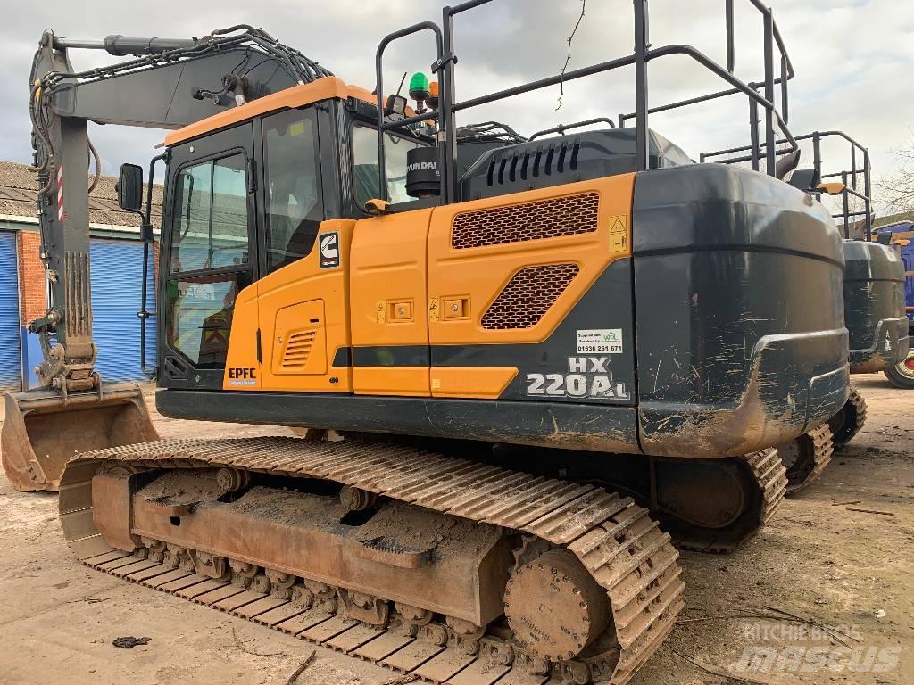 Hyundai HX220A L Bandgrävare