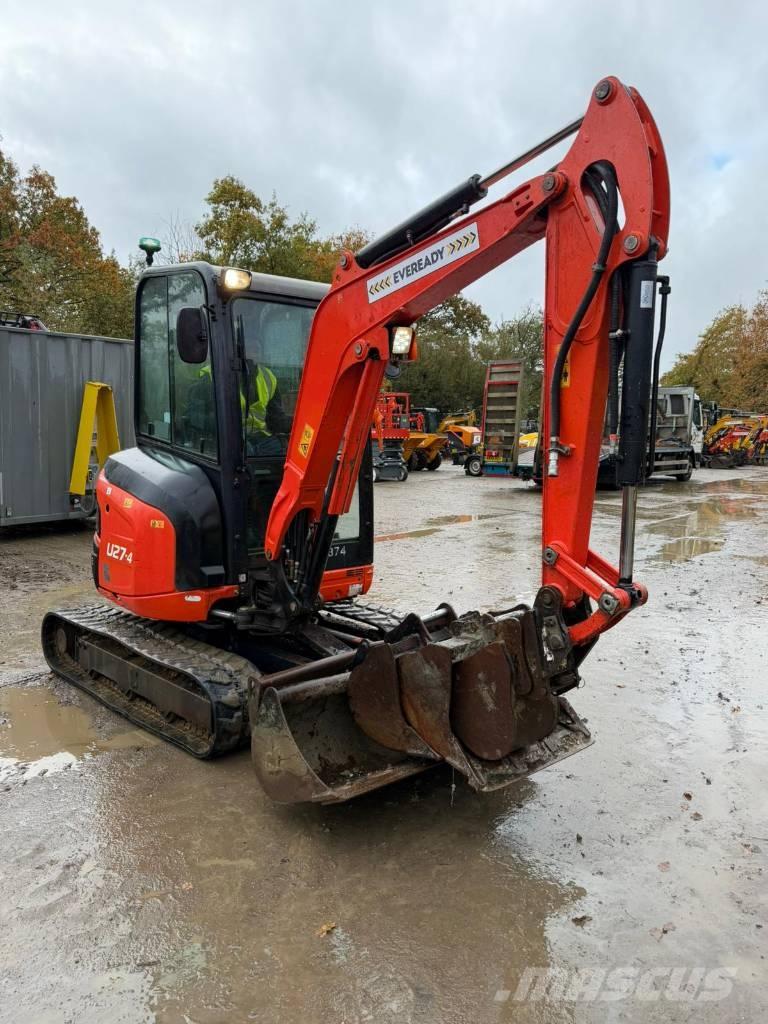 Kubota U 27-4 Minigrävare < 7t