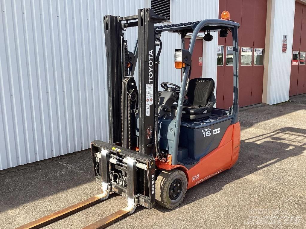 Toyota 8 FB ET 16 Elmotviktstruckar